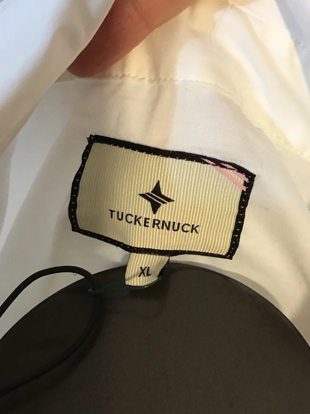 Tuckernuck White Long-Sleeve Shirt Dress - Picture 2 of 4